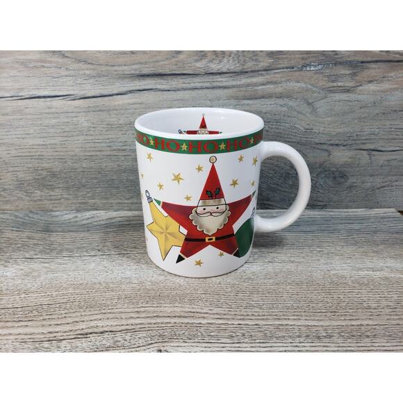 Signature Housewares Star Santa Christmas Ornament 1994 Coffee Mug - Picture 1 of 9